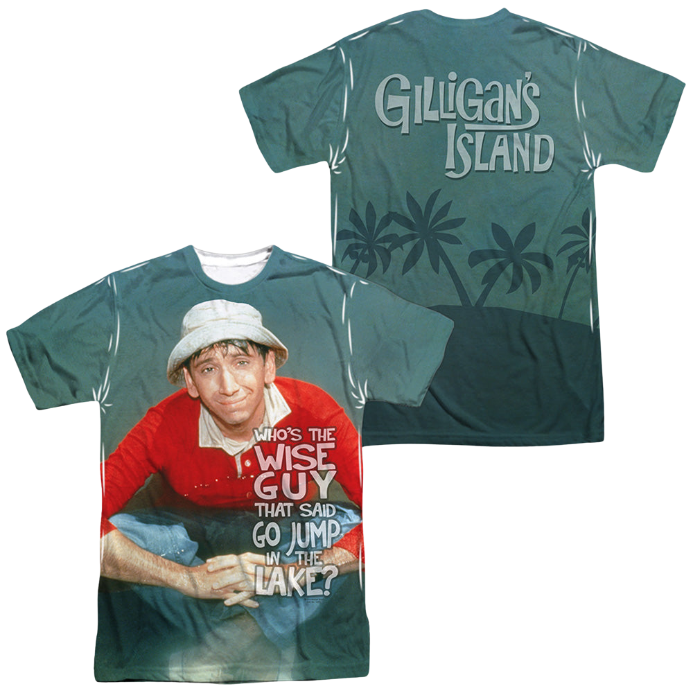 Gilligan's Island Jump In The Lake - Men's All-Over Print T-Shirt Men's All-Over Print T-Shirt Gilligan's Island
