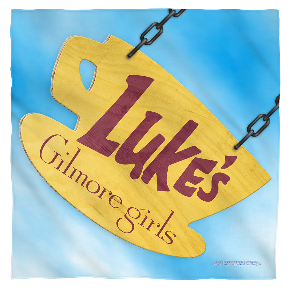 Gilmore Girls Lukes Diner Sign - Bandana Bandanas Gilmore Girls