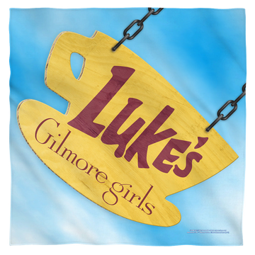 Gilmore Girls Lukes Diner Sign - Bandana Bandanas Gilmore Girls