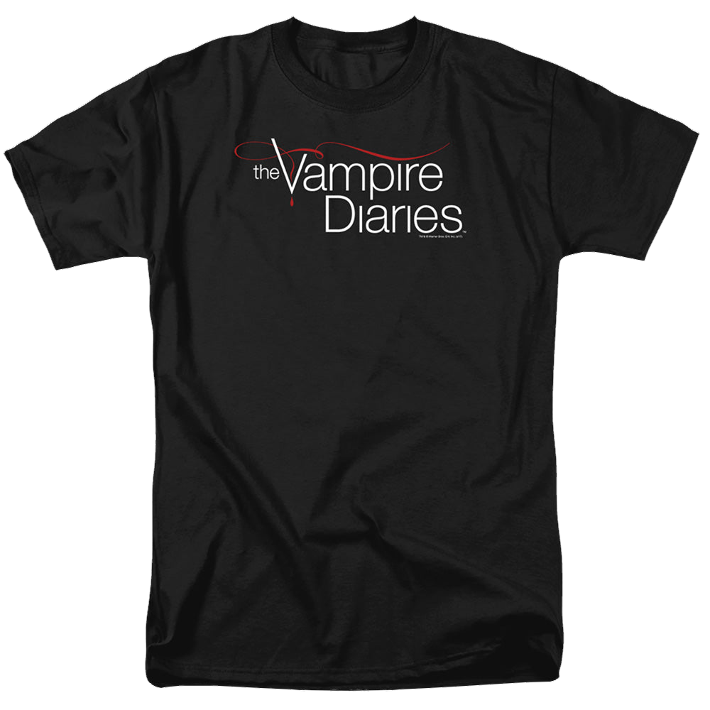 Vampire Diaries, The Tvd Logo - Men's Regular Fit T-Shirt Men's Regular Fit T-Shirt The Vampire Diaries