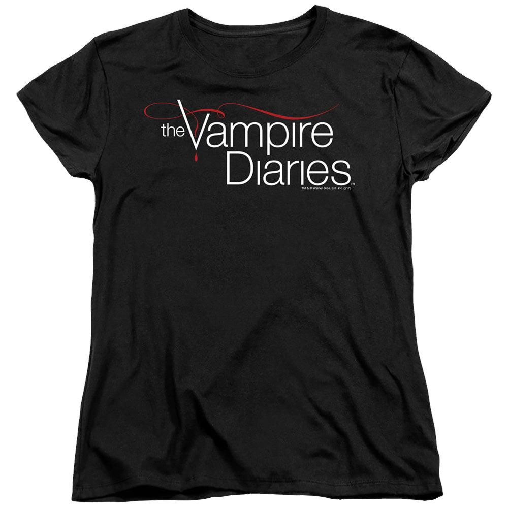 Vampire Diaries, The Tvd Logo - Women's T-Shirt Women's T-Shirt The Vampire Diaries