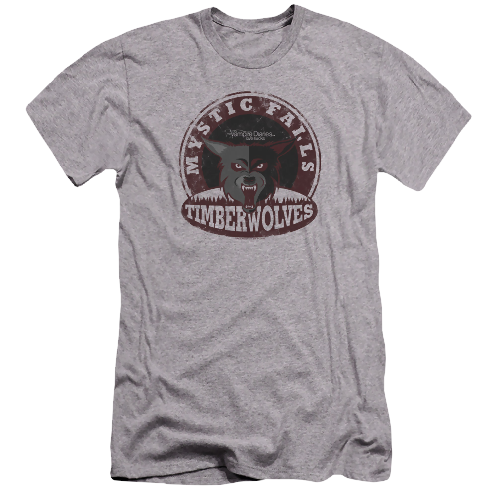 Vampire Diaries, The Timberwolves - Men's Premium Slim Fit T-Shirt Men's Premium Slim Fit T-Shirt The Vampire Diaries