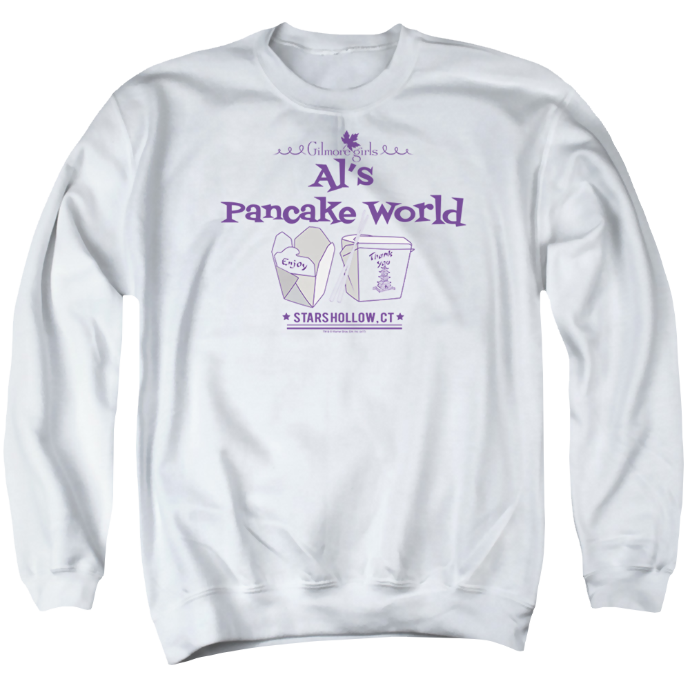 Gilmore Girls Als Pancake World - Men's Crewneck Sweatshirt Men's Crewneck Sweatshirt Gilmore Girls