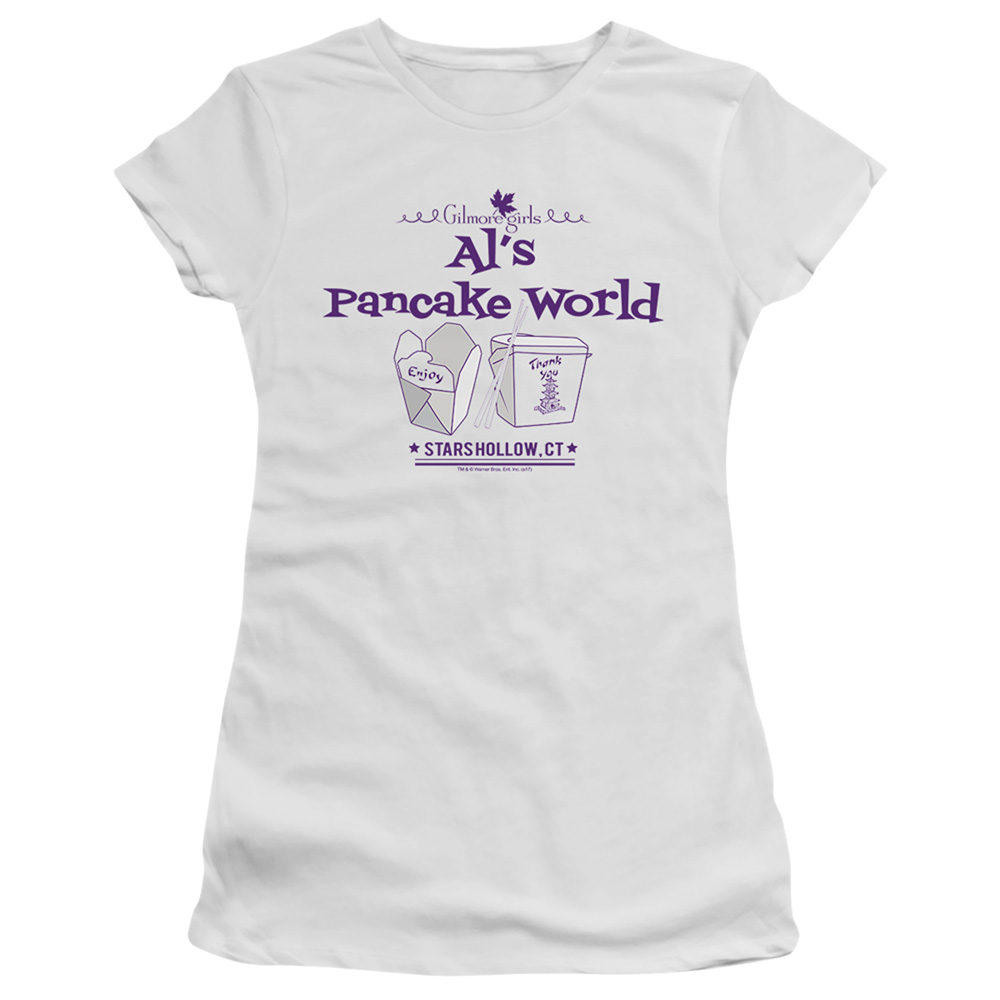 Gilmore Girls Als Pancake World - Juniors T-Shirt Juniors T-Shirt Gilmore Girls