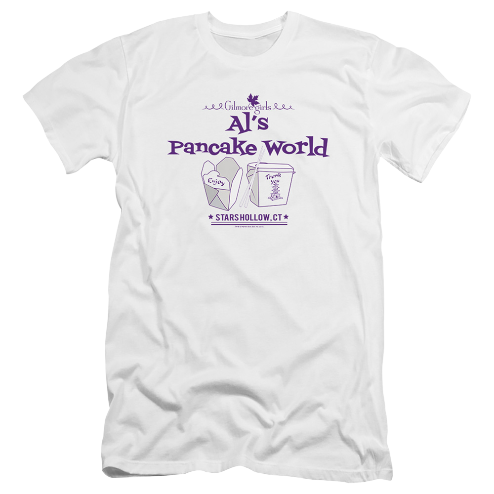 Gilmore Girls Als Pancake World - Men's Premium Slim Fit T-Shirt Men's Premium Slim Fit T-Shirt Gilmore Girls