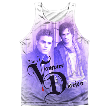 The Vampire Diaries Stefan And Damon men's all-over print tank