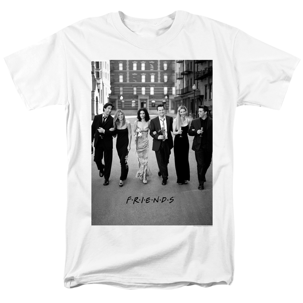 Friends Walk The Streets - Men's Regular Fit T-Shirt Men's Regular Fit T-Shirt Friends