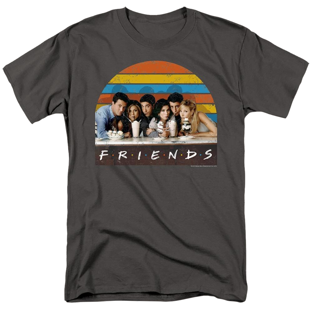Friends Soda Fountain - Men's Regular Fit T-Shirt Men's Regular Fit T-Shirt Friends