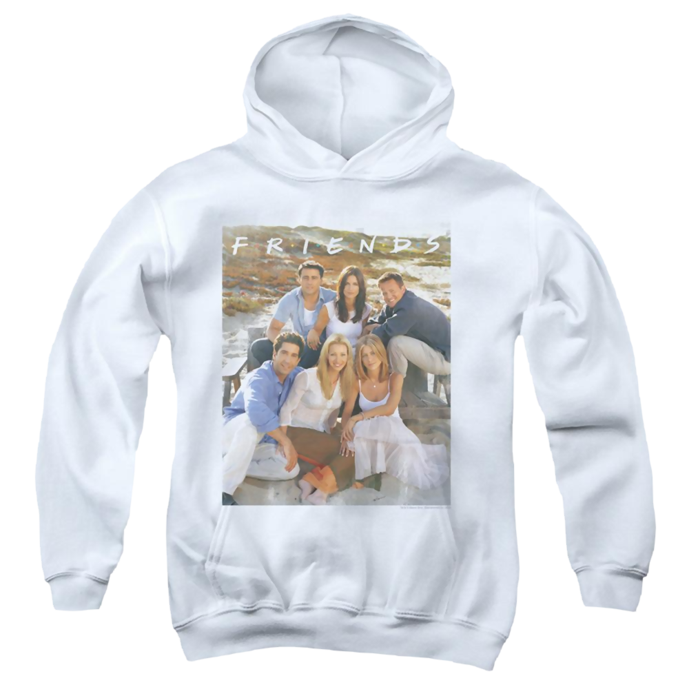 Friends Lifes A Beach - Youth Hoodie Youth Hoodie (Ages 8-12) Friends