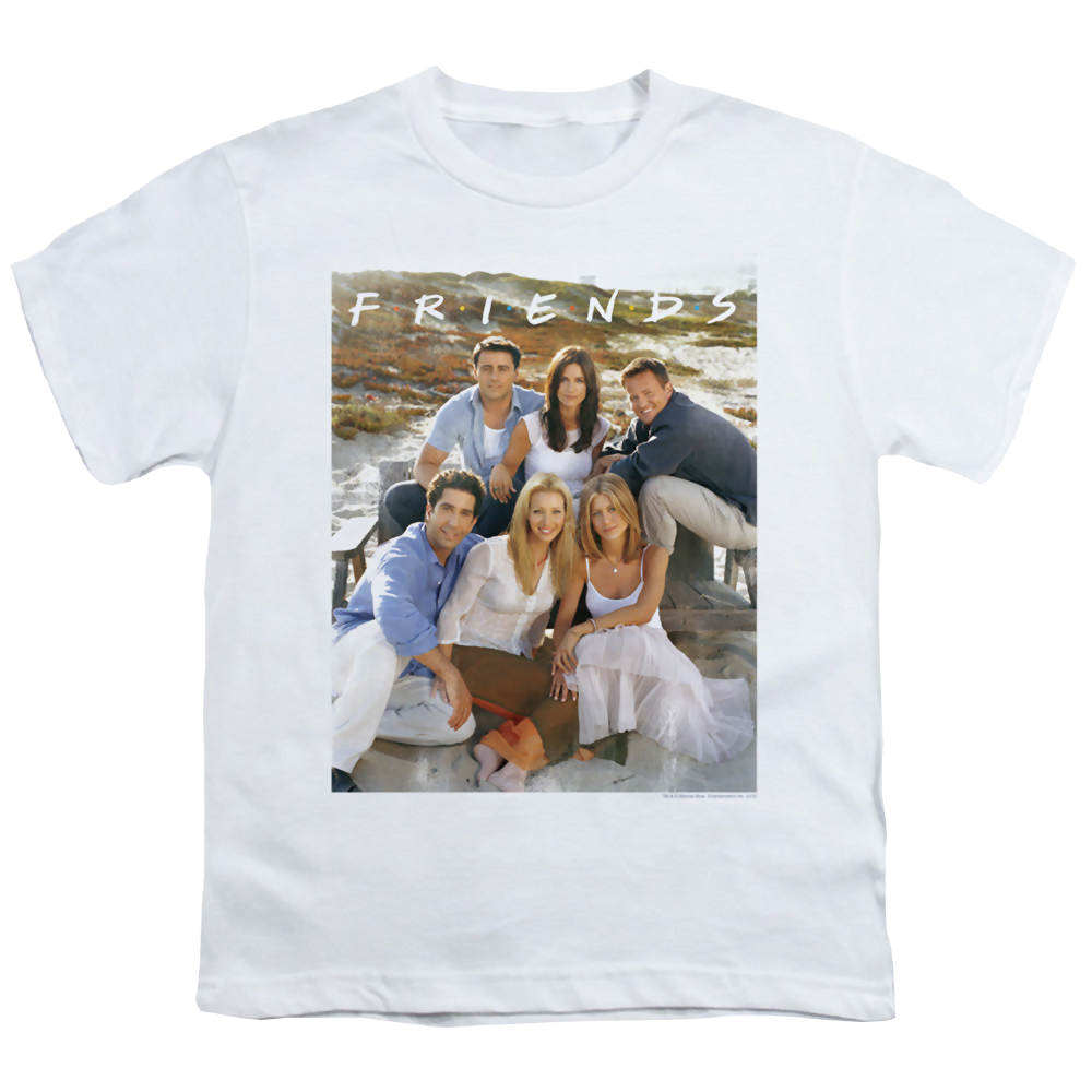 Friends Lifes A Beach - Youth T-Shirt Youth T-Shirt (Ages 8-12) Friends