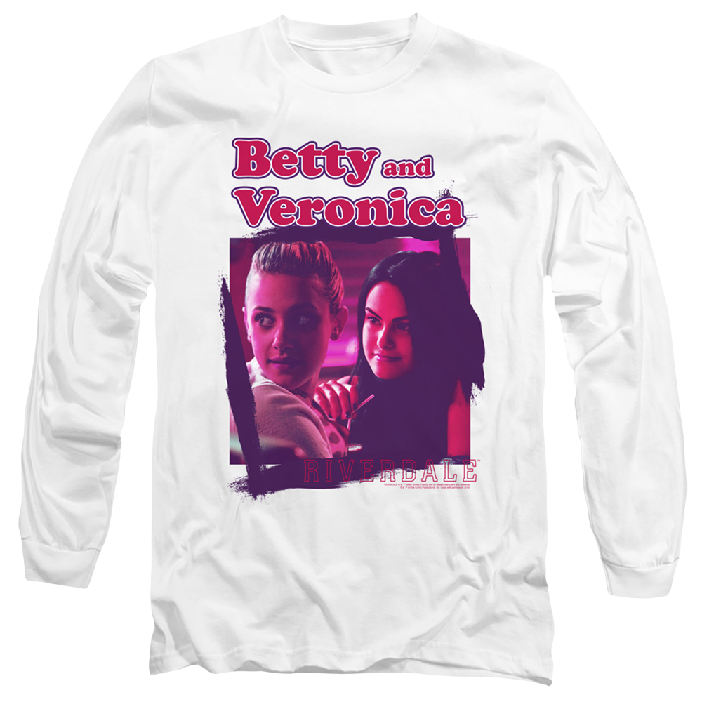 Riverdale Betty And Veronica - Men's Long Sleeve T-Shirt Men's Long Sleeve T-Shirt Riverdale