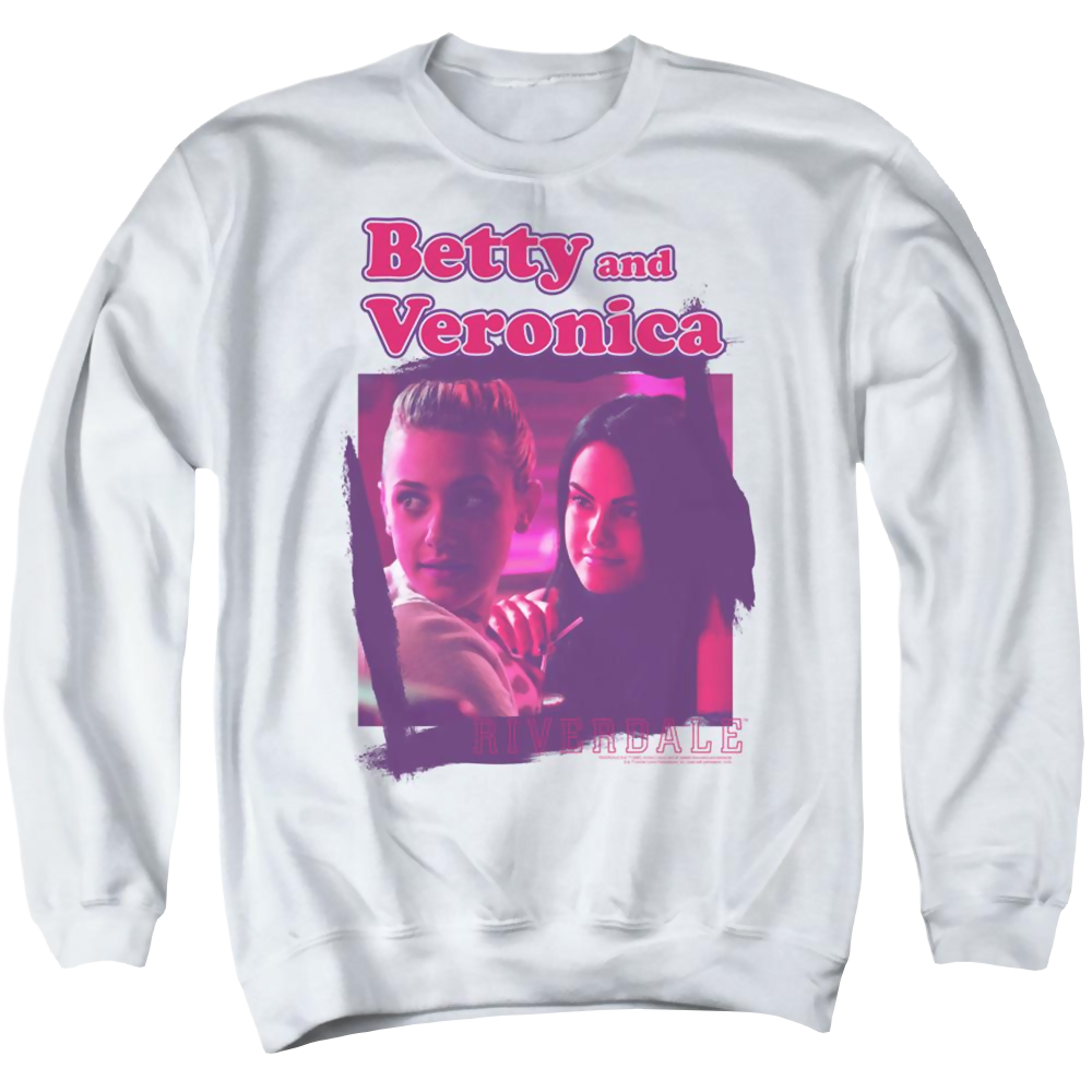 Riverdale Betty And Veronica - Men's Crewneck Sweatshirt Men's Crewneck Sweatshirt Riverdale