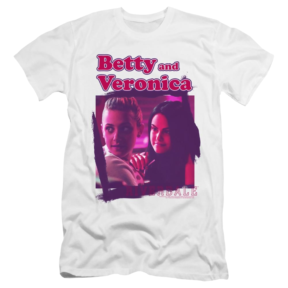 Riverdale Betty And Veronica - Men's Premium Slim Fit T-Shirt Men's Premium Slim Fit T-Shirt Riverdale