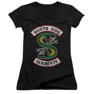 Riverdale South Side Serpent - Juniors V-Neck T-Shirt Juniors V-Neck T-Shirt Riverdale