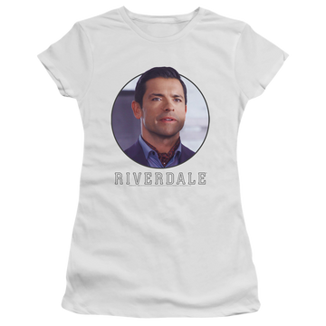 White juniors t-shirt with Riverdale Of The Year graphic