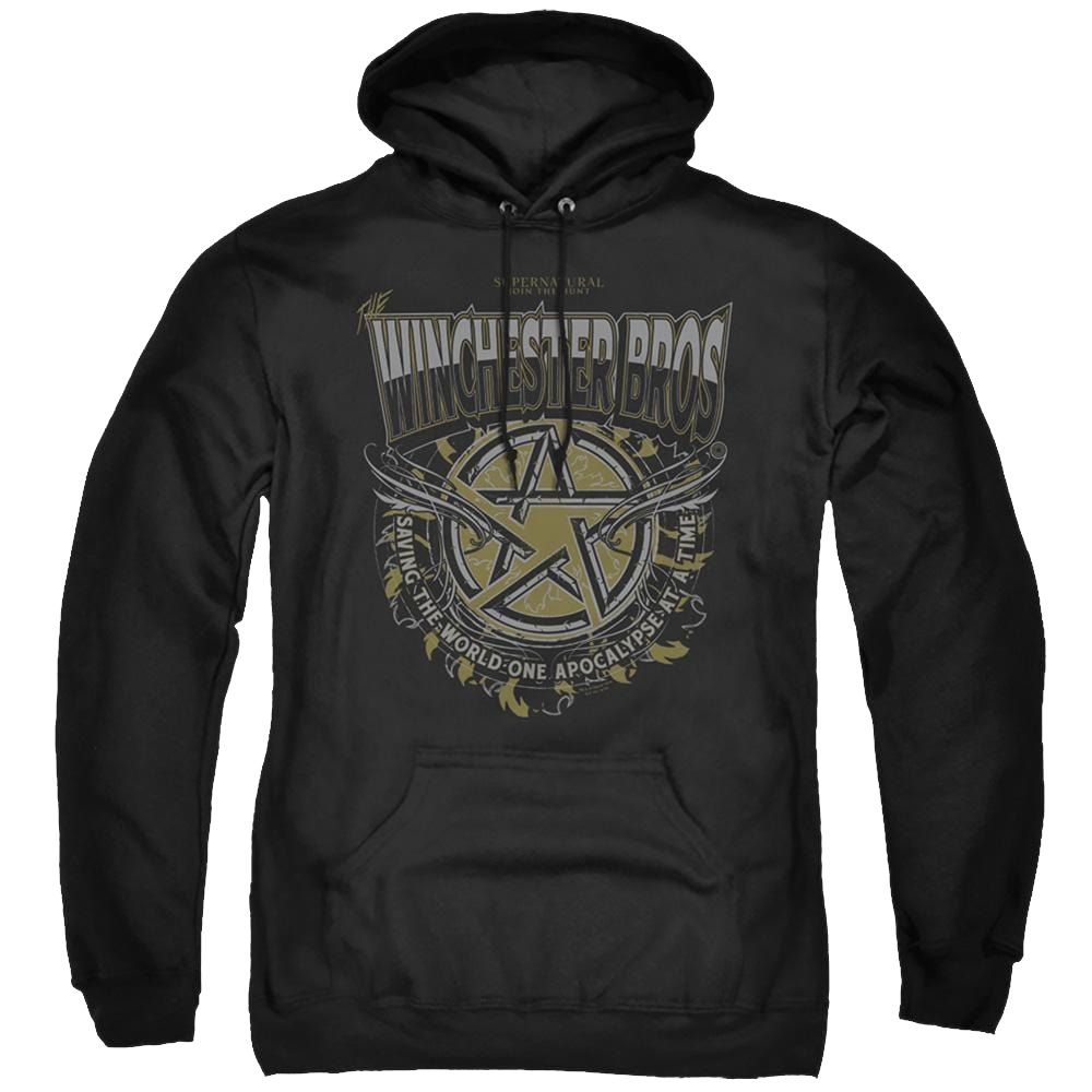 Supernatural Winchester Bros - Pullover Hoodie Pullover Hoodie Supernatural