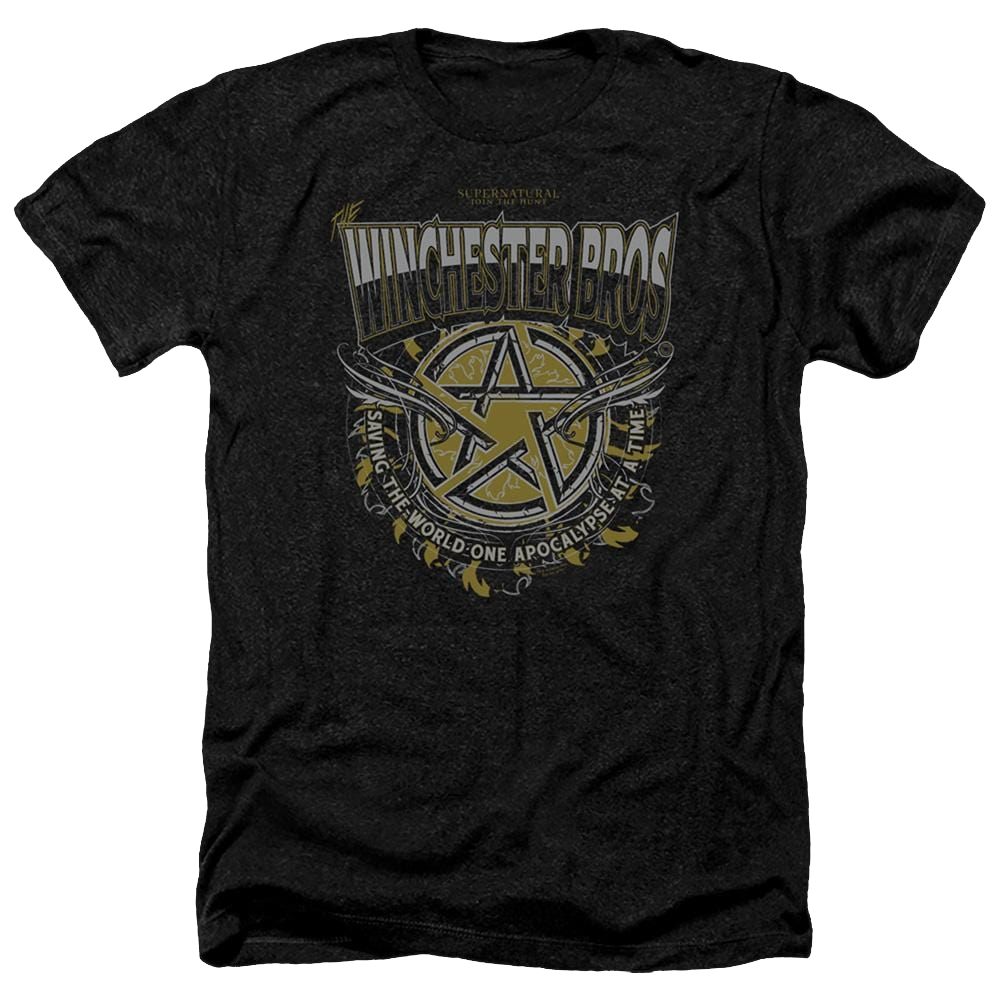 Supernatural Winchester Bros - Men's Heather T-Shirt Men's Heather T-Shirt Supernatural