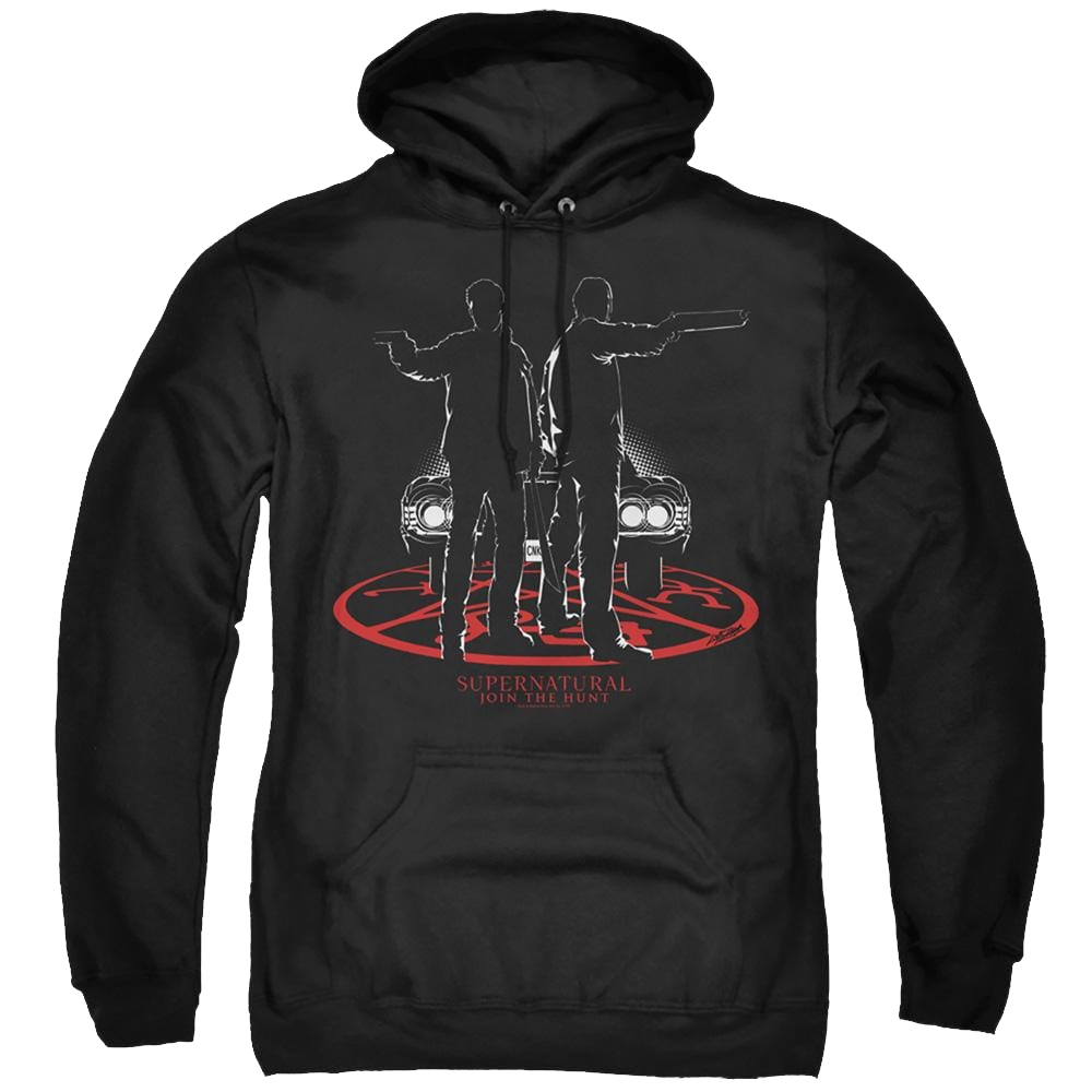 Supernatural Silhouettes - Pullover Hoodie Pullover Hoodie Supernatural