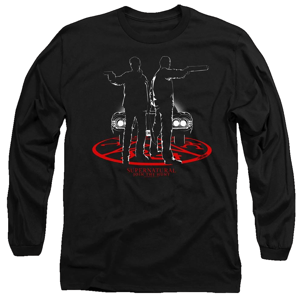 Supernatural Silhouettes - Men's Long Sleeve T-Shirt Men's Long Sleeve T-Shirt Supernatural