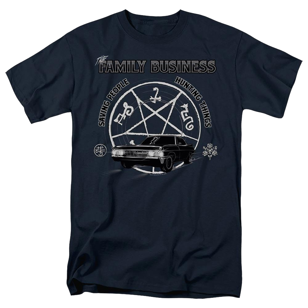 Supernatural Saving People And Hunting - Men's Regular Fit T-Shirt Men's Regular Fit T-Shirt Supernatural