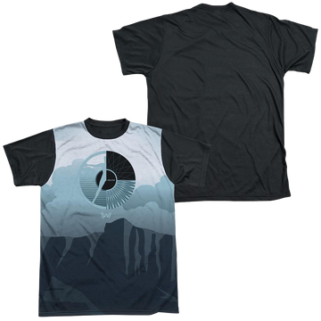 Westworld Landscape men's black back t-shirt