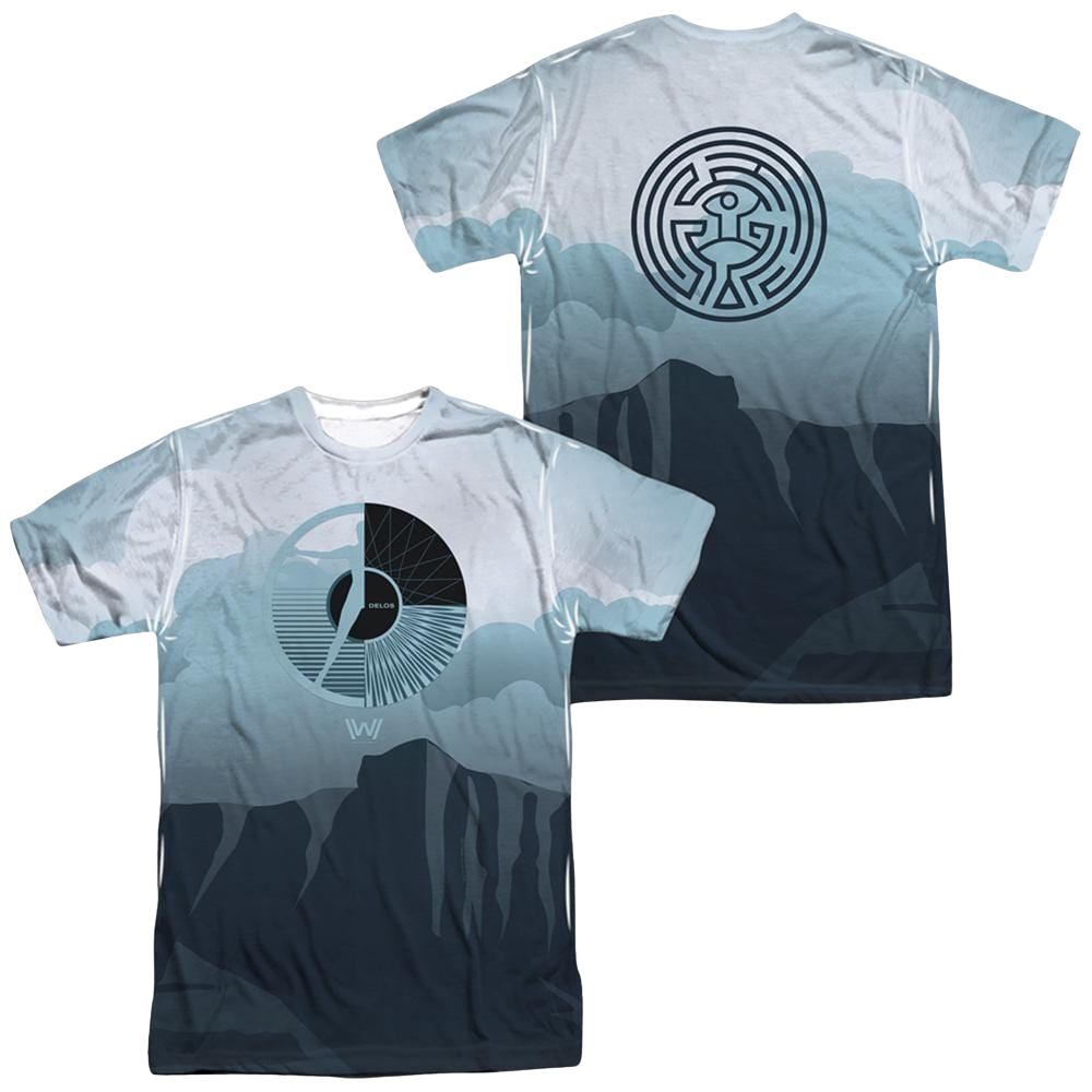Westworld Landscape - Men's All-Over Print T-Shirt Men's All-Over Print T-Shirt Westworld