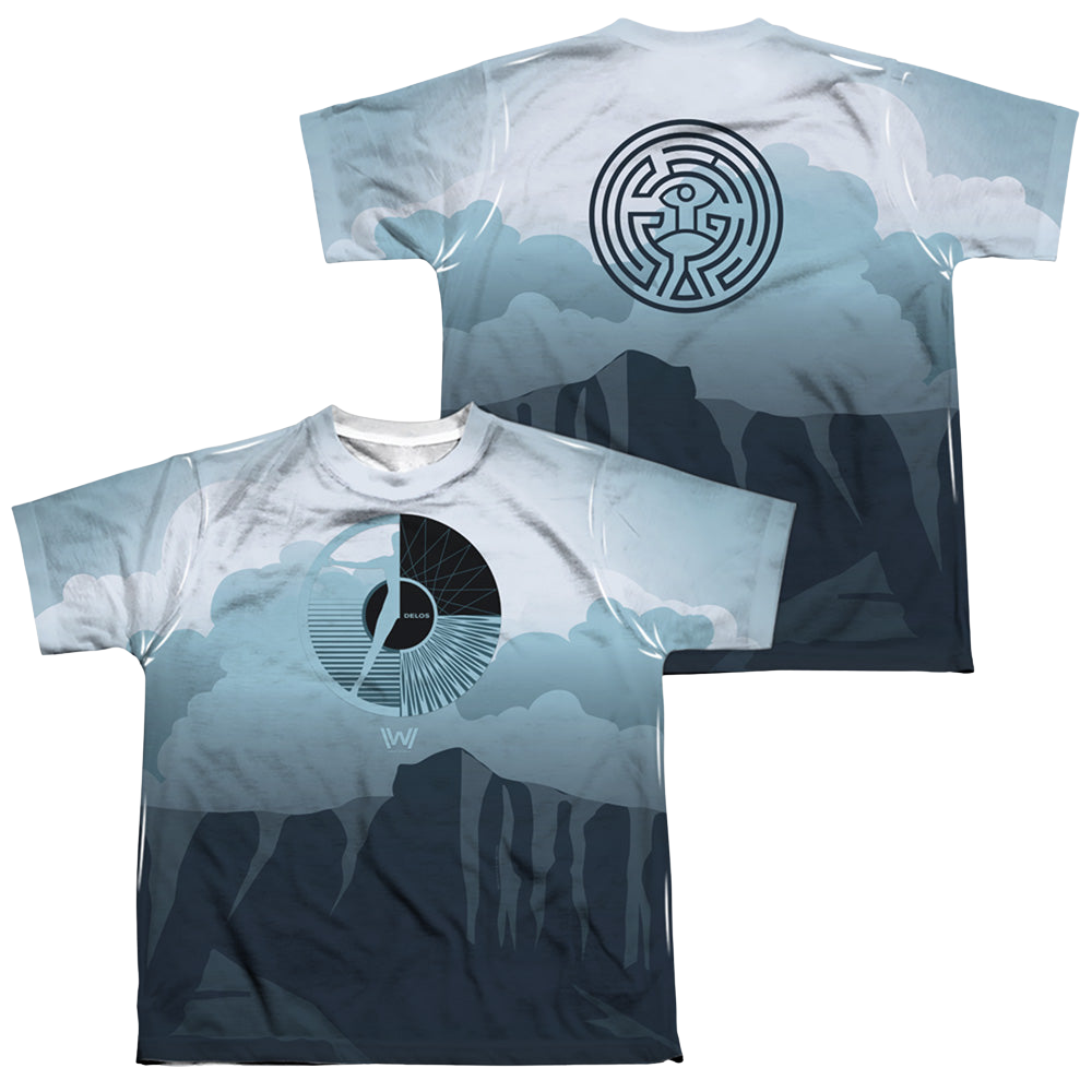 Westworld Landscape - Youth All-Over Print T-Shirt Youth All-Over Print T-Shirt (Ages 8-12) Westworld