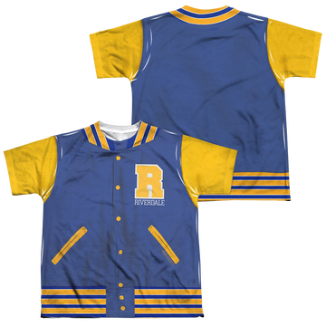 Riverdale Varsity Jacket youth all-over print t-shirt for ages 8 to 12
