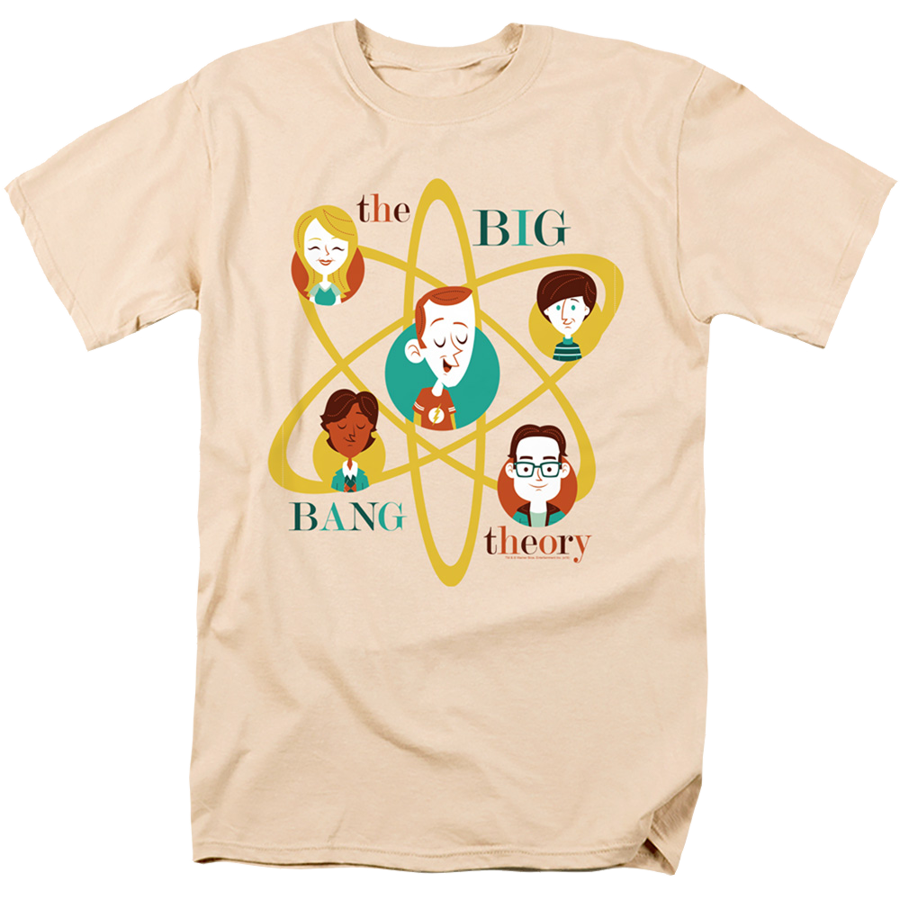 Big Bang Theory, The Atomic Friends - Men's Regular Fit T-Shirt Men's Regular Fit T-Shirt Big Bang Theory