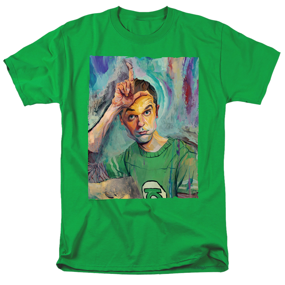 Big Bang Theory, The Sheldon Painting - Men's Regular Fit T-Shirt Men's Regular Fit T-Shirt Big Bang Theory