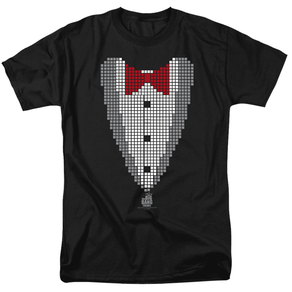 Big Bang Theory, The Pixelated Tux - Men's Regular Fit T-Shirt Men's Regular Fit T-Shirt Big Bang Theory
