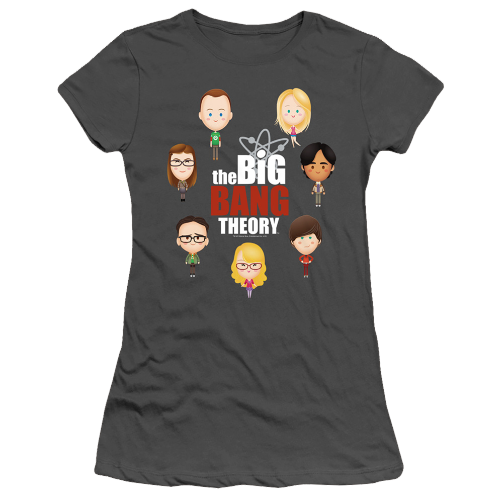 Big Bang Theory, The Emojis - Juniors T-Shirt Juniors T-Shirt Big Bang Theory