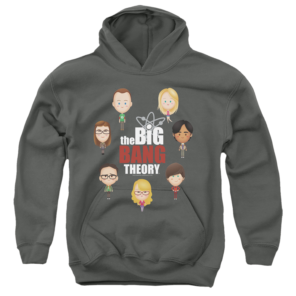 Big Bang Theory, The Emojis - Youth Hoodie Youth Hoodie (Ages 8-12) Big Bang Theory