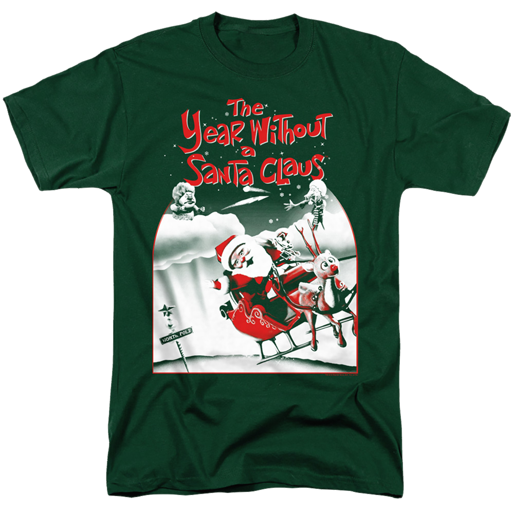 Year Without a Santa Claus, The Santa Poster - Men's Regular Fit T-Shirt Men's Regular Fit T-Shirt Year Without a Santa Claus