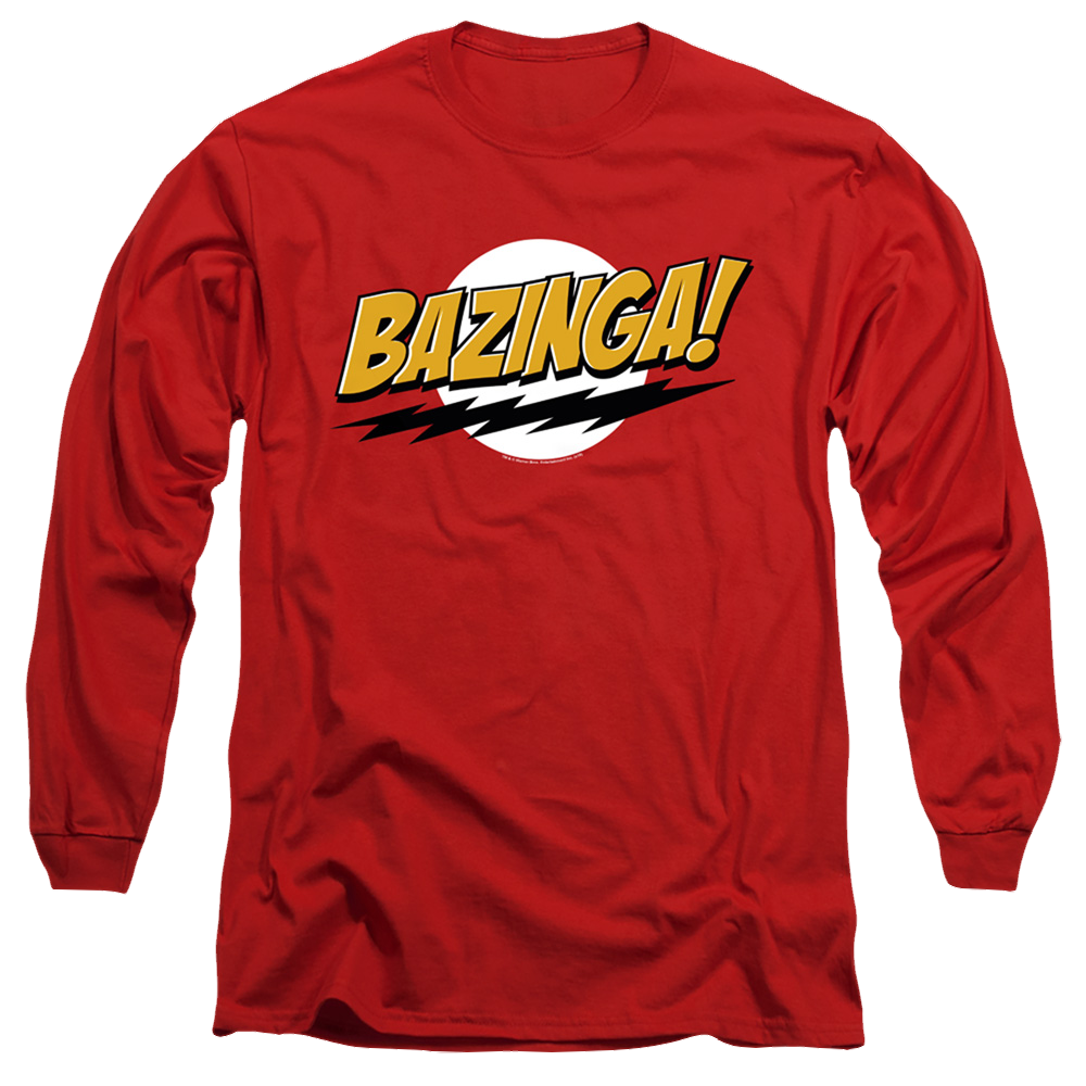 Big Bang Theory, The Bazinga - Men's Long Sleeve T-Shirt Men's Long Sleeve T-Shirt Big Bang Theory