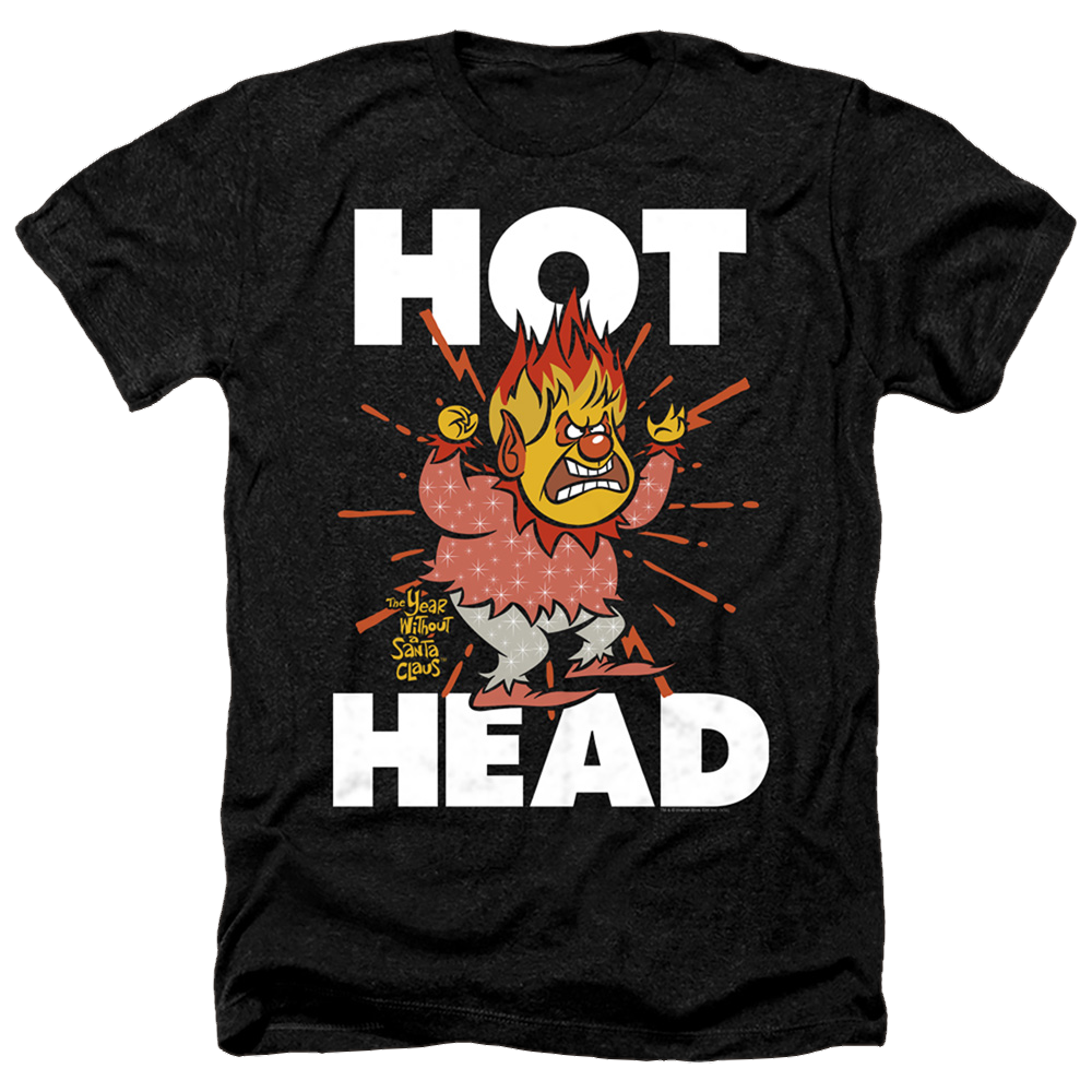 Year Without A Santa Claus, The Hot Head - Men's Heather T-Shirt Men's Heather T-Shirt Year Without a Santa Claus