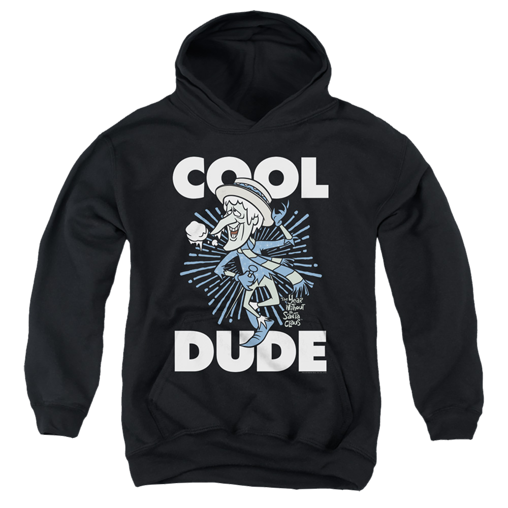 Year Without A Santa Claus, The Cool Dude - Youth Hoodie Youth Hoodie (Ages 8-12) Year Without a Santa Claus