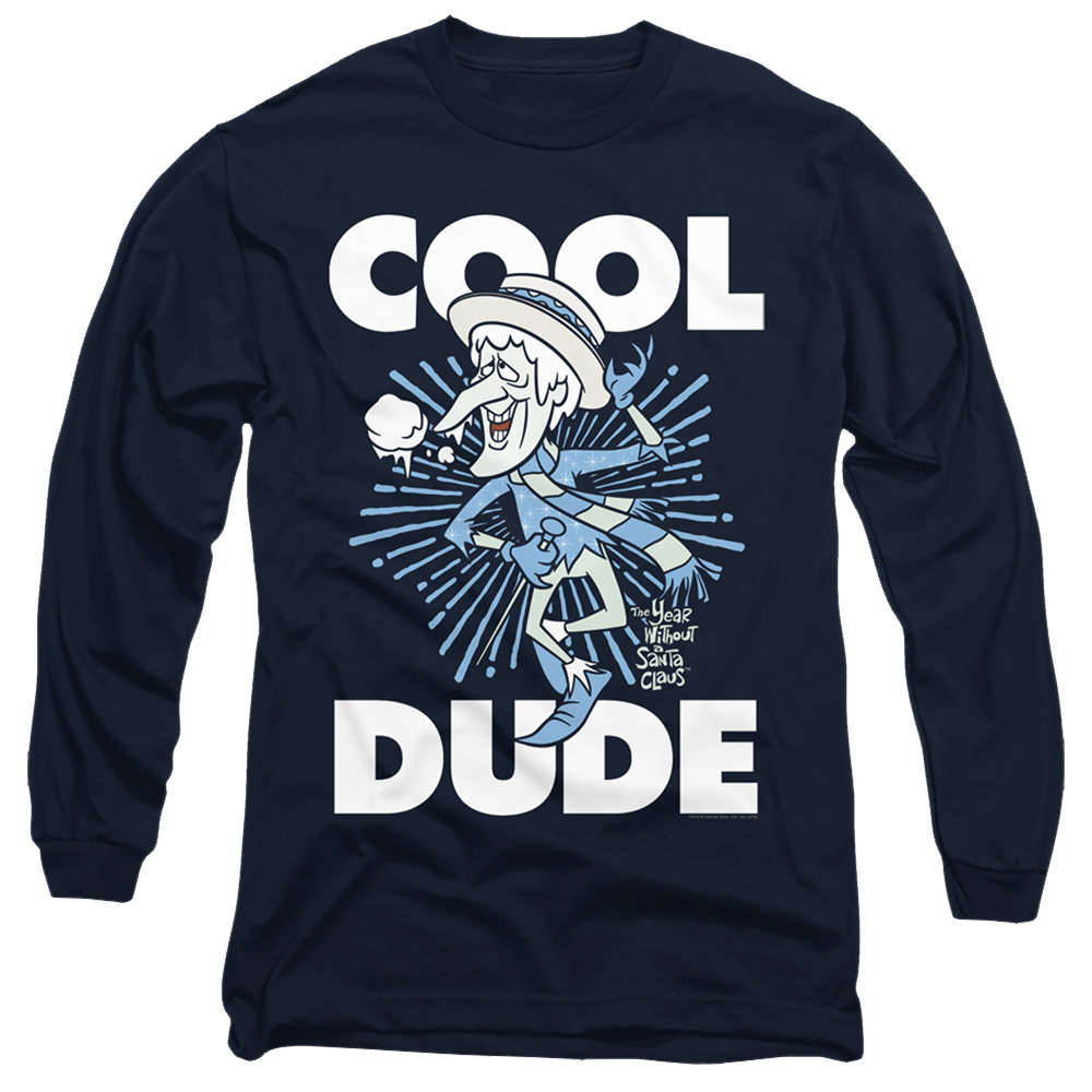 Year Without A Santa Claus, The Cool Dude - Men's Long Sleeve T-Shirt Men's Long Sleeve T-Shirt Year Without a Santa Claus