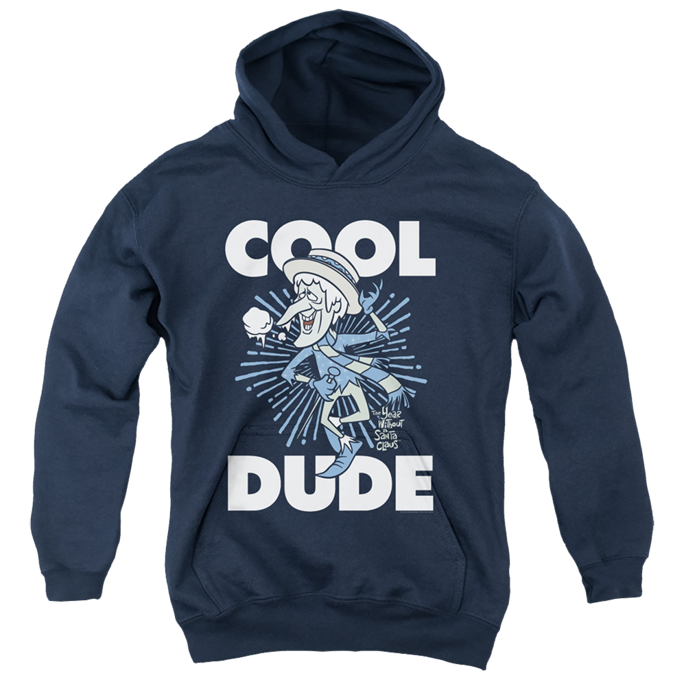 Year Without A Santa Claus, The Cool Dude - Youth Hoodie Youth Hoodie (Ages 8-12) Year Without a Santa Claus