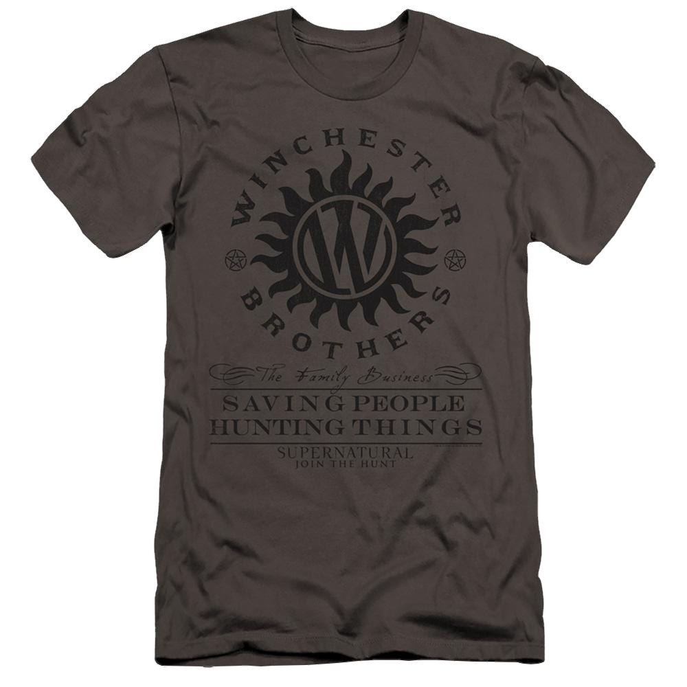 Supernatural Winchester Anti Possession - Men's Premium Slim Fit T-Shirt Men's Premium Slim Fit T-Shirt Supernatural