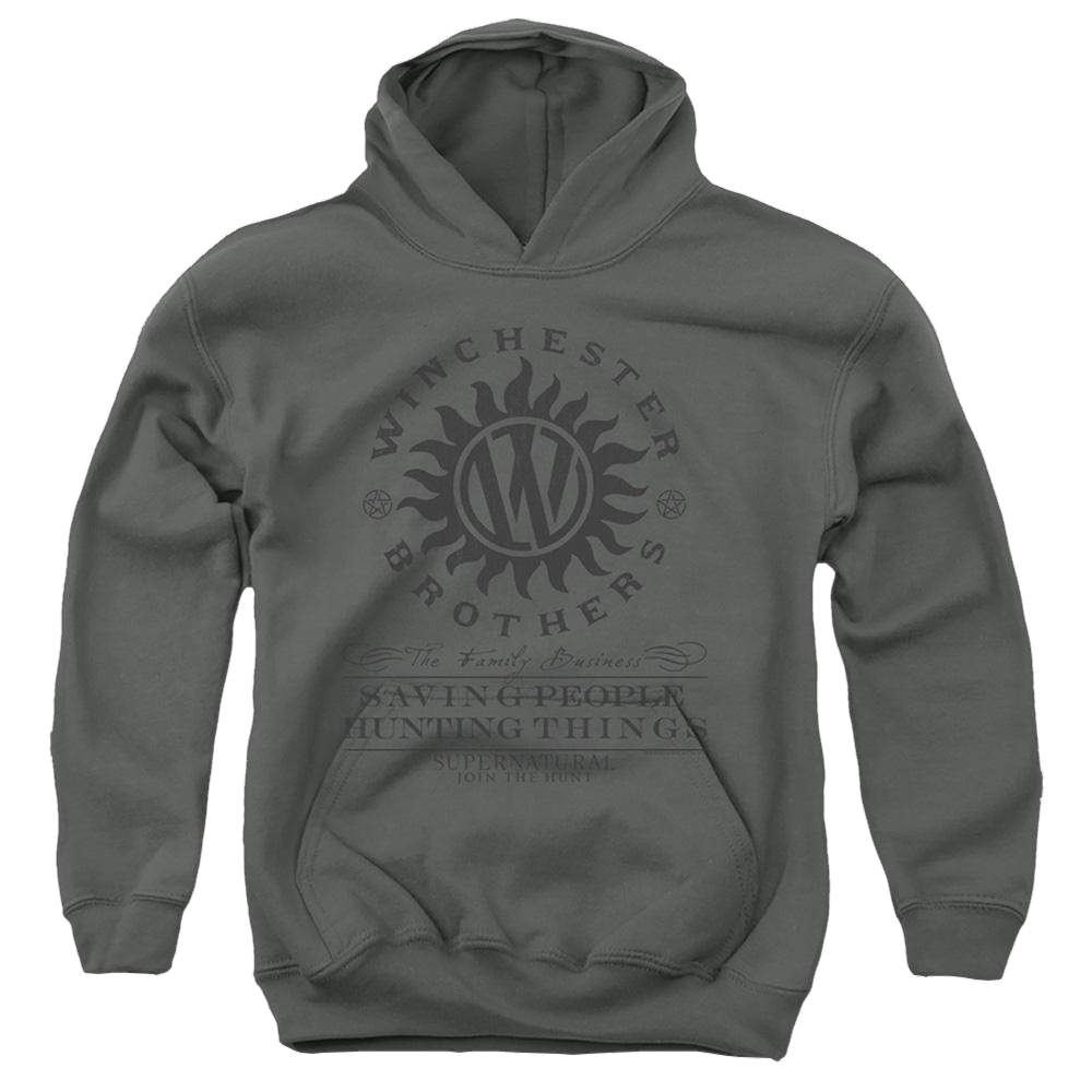 Supernatural Winchester Anti Possession - Youth Hoodie Youth Hoodie (Ages 8-12) Supernatural