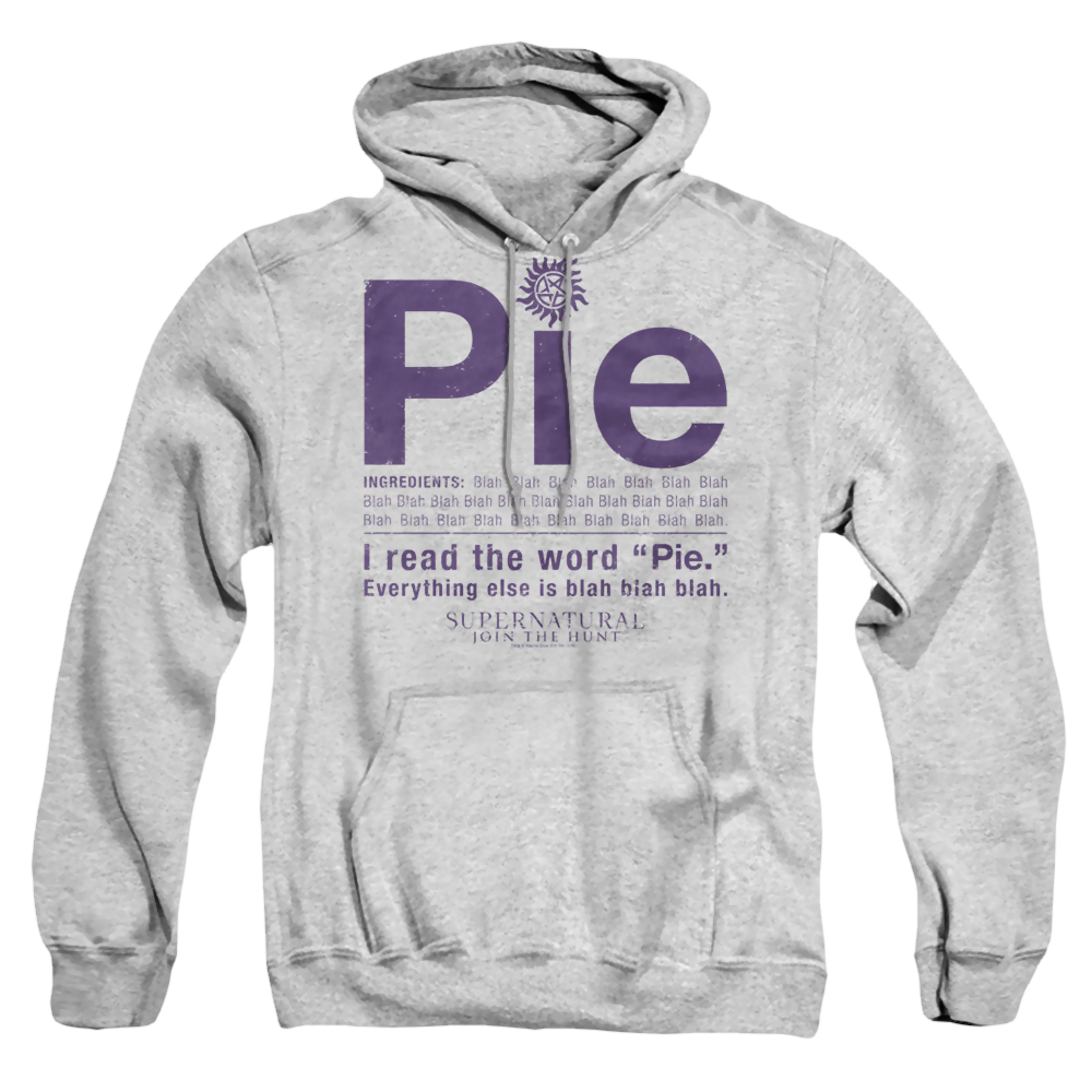 Supernatural Pie - Pullover Hoodie Pullover Hoodie Supernatural