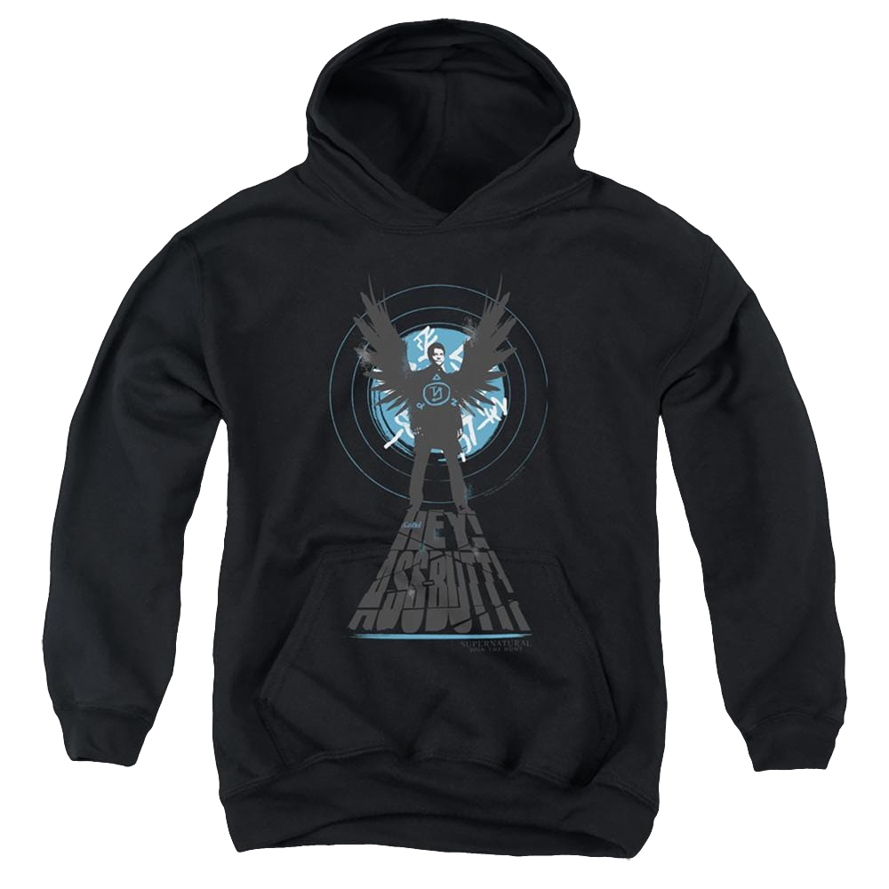 Supernatural Hey Ass Butt - Youth Hoodie Youth Hoodie (Ages 8-12) Supernatural