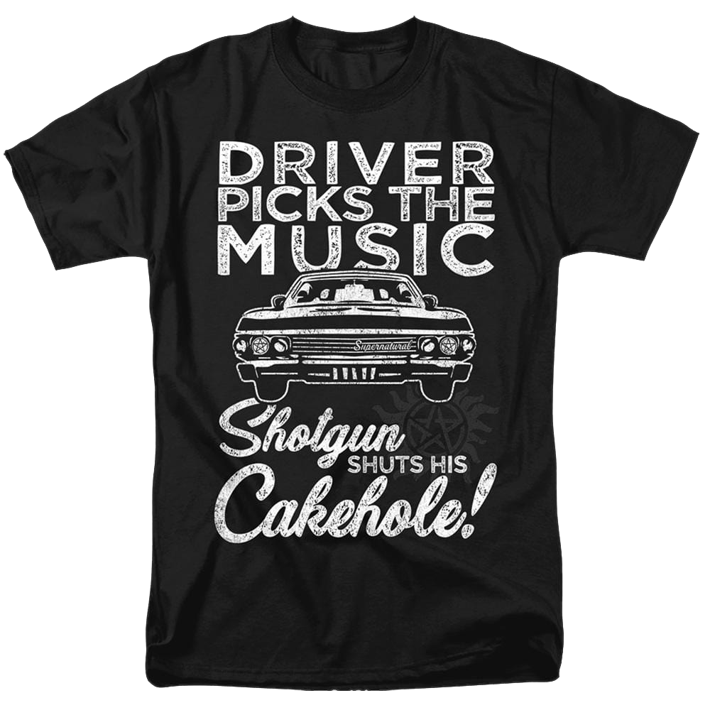 Supernatural Driver Picks Music - Men's Regular Fit T-Shirt Men's Regular Fit T-Shirt Supernatural