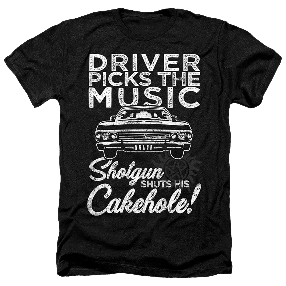 Supernatural Driver Picks Music - Men's Heather T-Shirt Men's Heather T-Shirt Supernatural