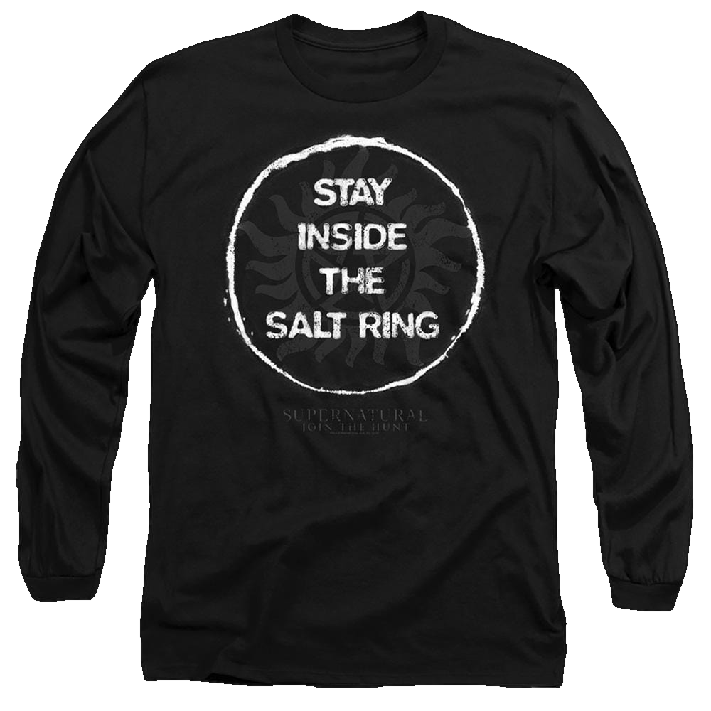 Supernatural Stay Inside The Salt Ring - Men's Long Sleeve T-Shirt Men's Long Sleeve T-Shirt Supernatural