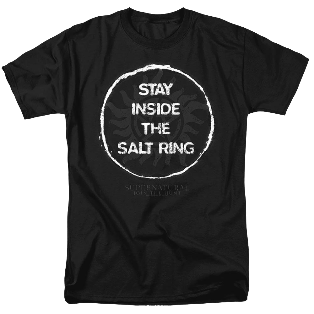 Supernatural Stay Inside The Salt Ring - Men's Regular Fit T-Shirt Men's Regular Fit T-Shirt Supernatural