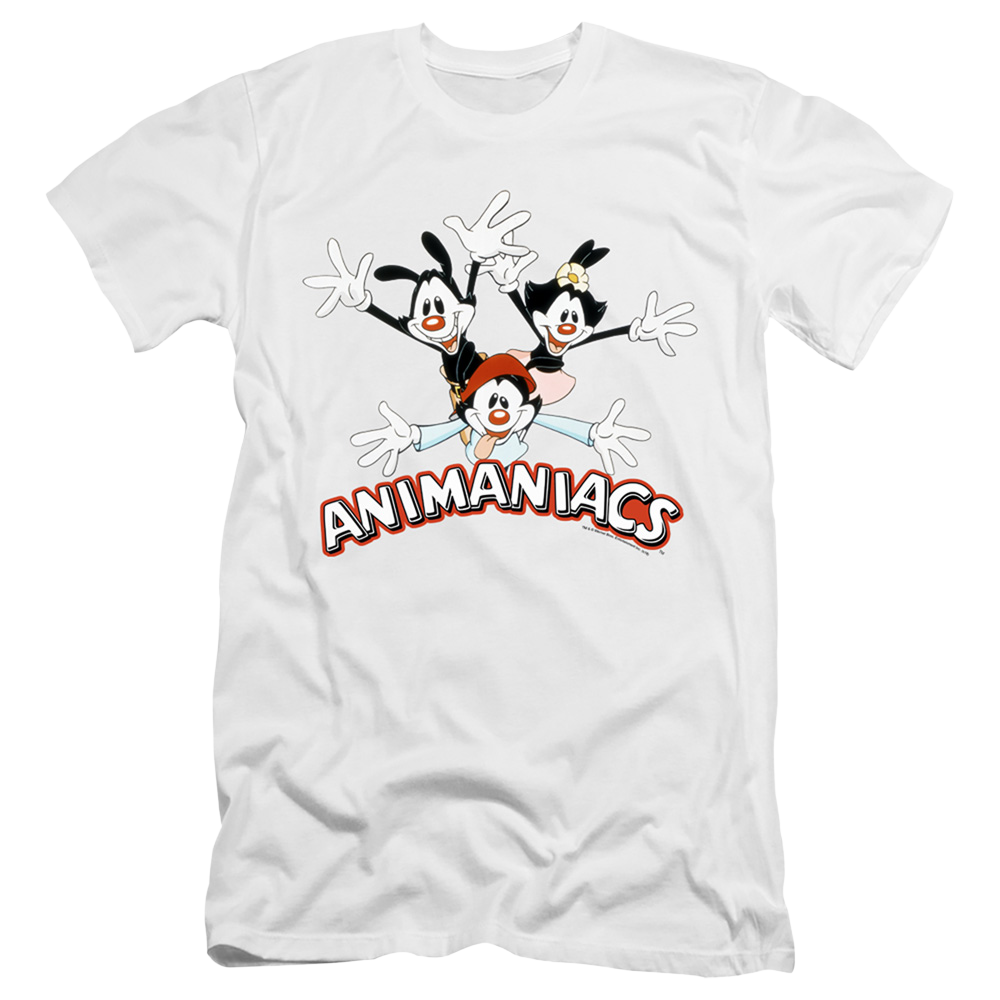 Animaniacs Animaniacs Trio - Men's Premium Slim Fit T-Shirt Men's Premium Slim Fit T-Shirt Animaniacs