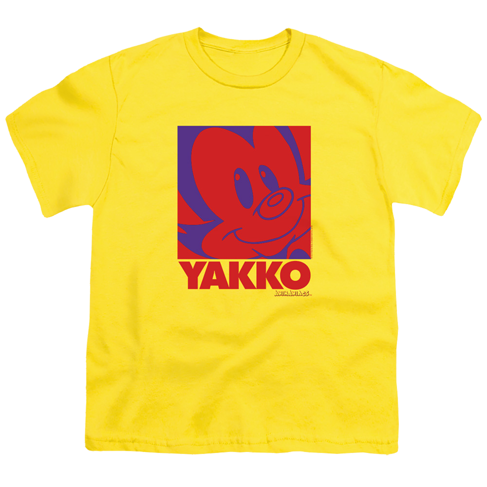 Animaniacs Pop Yakko - Youth T-Shirt Youth T-Shirt (Ages 8-12) Animaniacs