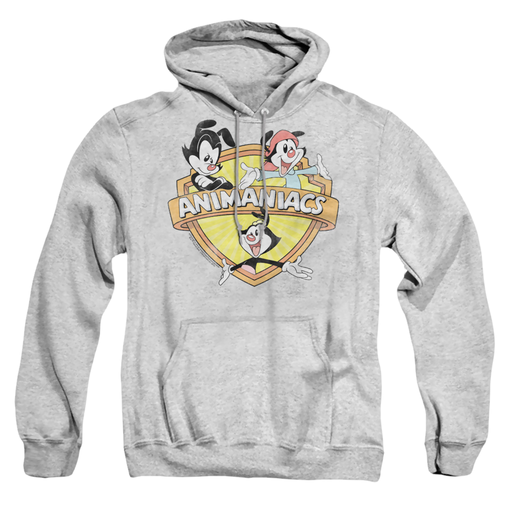 Animaniacs Shielded Animaniacs - Pullover Hoodie Pullover Hoodie Animaniacs